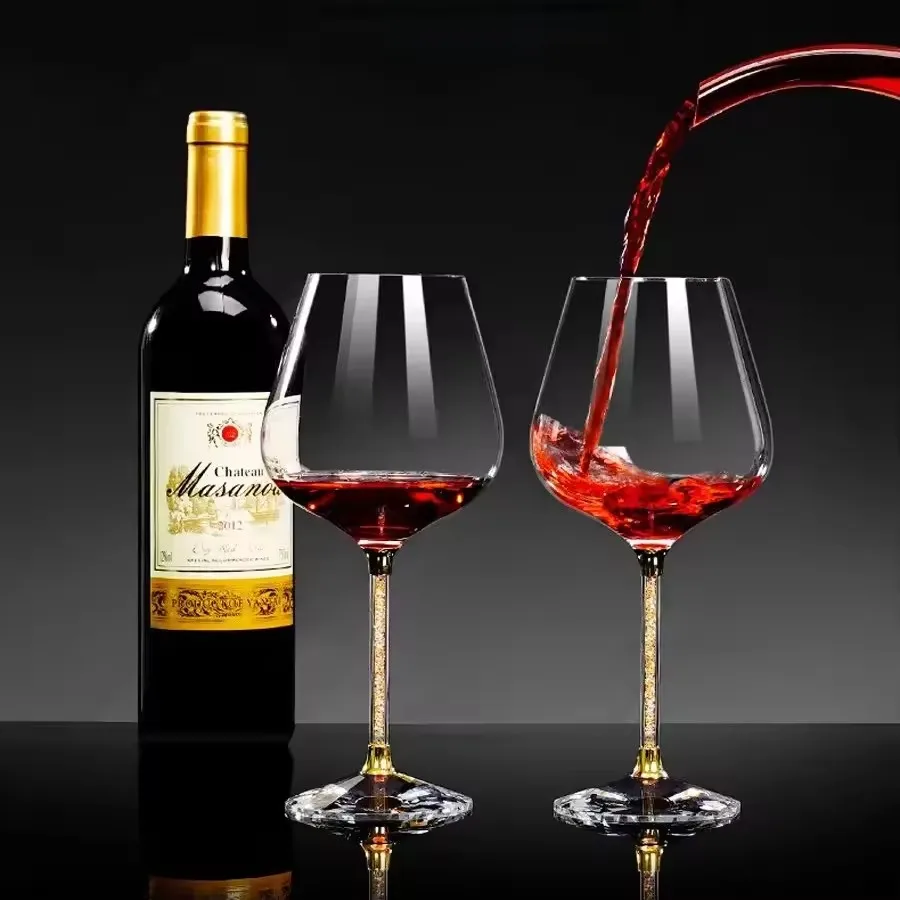 2pcs Light Luxury High-end Crystal Cup Red Wine Glass Set Tall Glass Party Wine Glass Glasses DrinkingGlasses for ChampagneFlute
2pcs Light Luxury High-end Crystal Cup Red Wine Glass Set Tall Glass Party Wine Glass Glasses DrinkingGlasses for ChampagneFlute