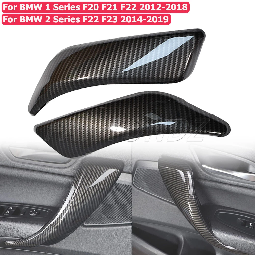 2Pcs/Set Carbon Fiber Style Inner Door Handle Cover For BMW 1 Series F20 F21 F22 2012-2018 2 Series F22 F23 2014-2019
2Pcs/Set Carbon Fiber Style Inner Door Handle Cover For BMW 1 Series F20 F21 F22 2012-2018 2 Series F22 F23 2014-2019