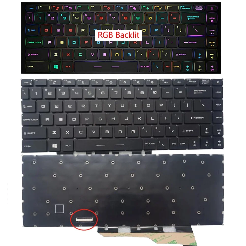Русская английская RGB клавиатура с подсветкой для MSI GE66 GP66 Raider 10SGS 10SGS 10UH 10UG 10UE 11UH 11UG GS66 Stealth 10SD 10SE
Русская английская RGB клавиатура с подсветкой для MSI GE66 GP66 Raider 10SGS 10SGS 10UH 10UG 10UE 11UH 11UG GS66 Stealth 10SD 10SE