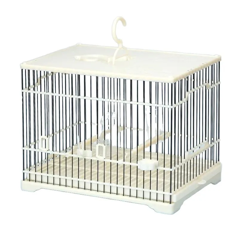 Plastic steel bird cage new hook type small bird cage with cage coat embroidered eye bird cage plastic steel cage
Plastic steel bird cage new hook type small bird cage with cage coat embroidered eye bird cage plastic steel cage