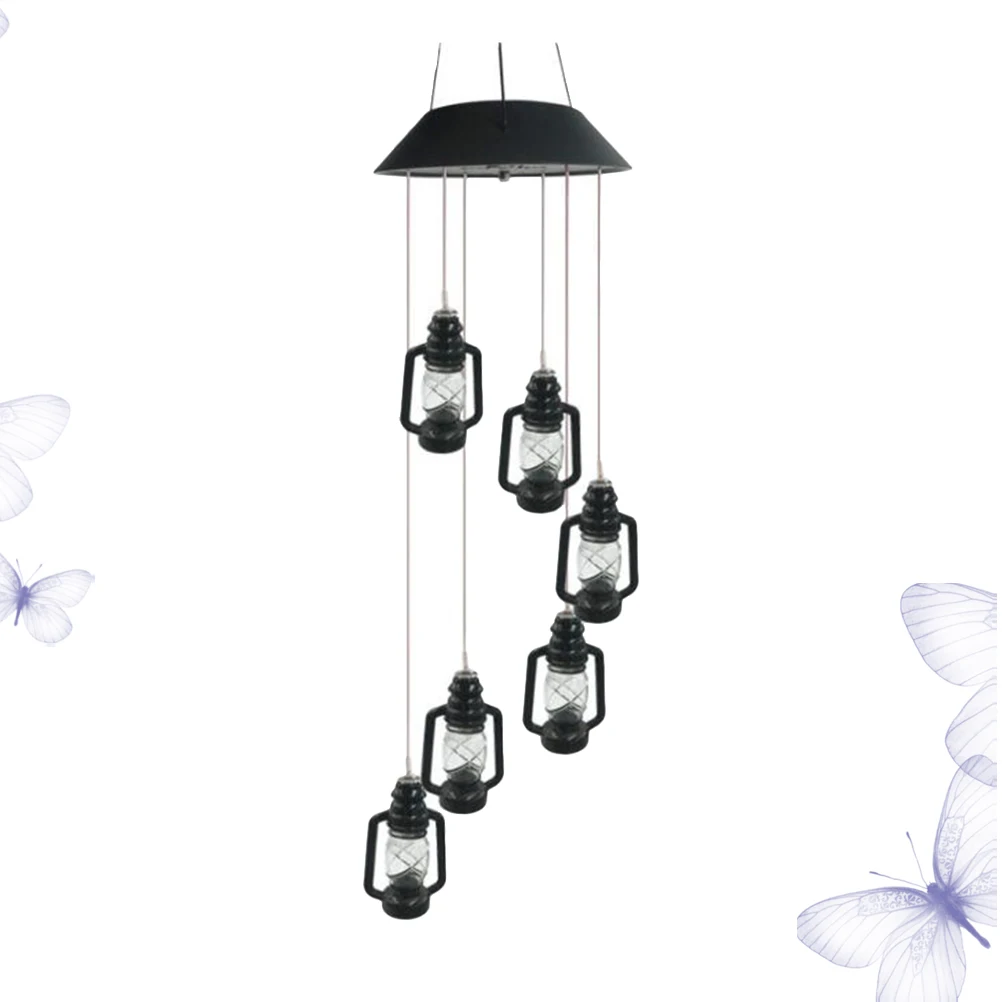 Solar Wind Chime Light LED Hanging Lamp Waterproof Garden Decorative Outdoor String Lights Oil Bottle Bell Lamp Solar Powered
Solar Wind Chime Light LED Hanging Lamp Waterproof Garden Decorative Outdoor String Lights Oil Bottle Bell Lamp Solar Powered