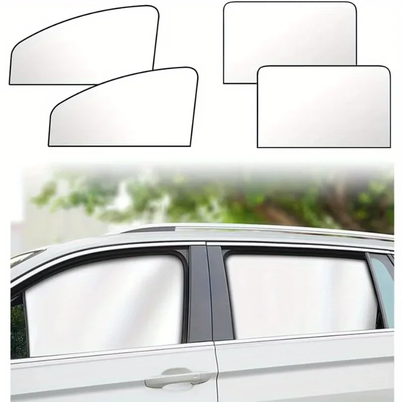 Universal Magnetic Window Shades 2pcs Set for Cars Heat Reduction Privacy Protection Auto Sunshade Car Accessory
Universal Magnetic Window Shades 2pcs Set for Cars Heat Reduction Privacy Protection Auto Sunshade Car Accessory