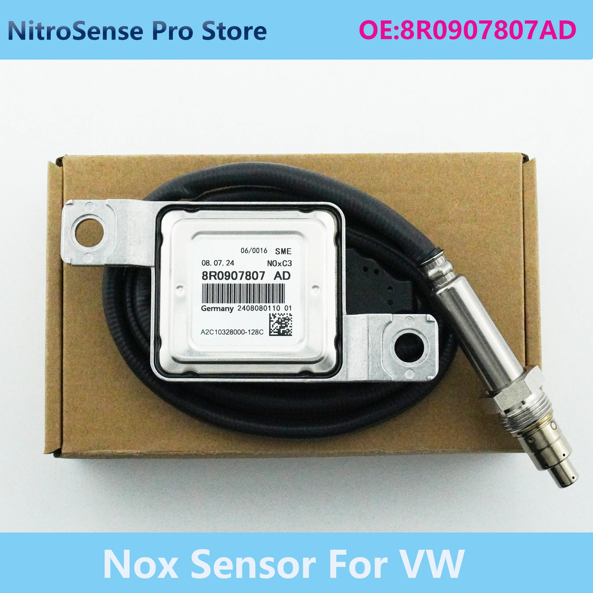Nitrogen Oxide Sensor Replace 8R0907807AD Suitable For Volkswagen
Nitrogen Oxide Sensor Replace 8R0907807AD Suitable For Volkswagen