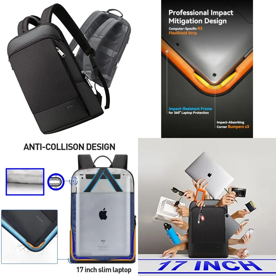 Super Slim Laptop Backpack MenandWomen Anti Theft Backpack Waterproof College Backpack Travel Laptop Backpack for Men Business
Super Slim Laptop Backpack MenandWomen Anti Theft Backpack Waterproof College Backpack Travel Laptop Backpack for Men Business
