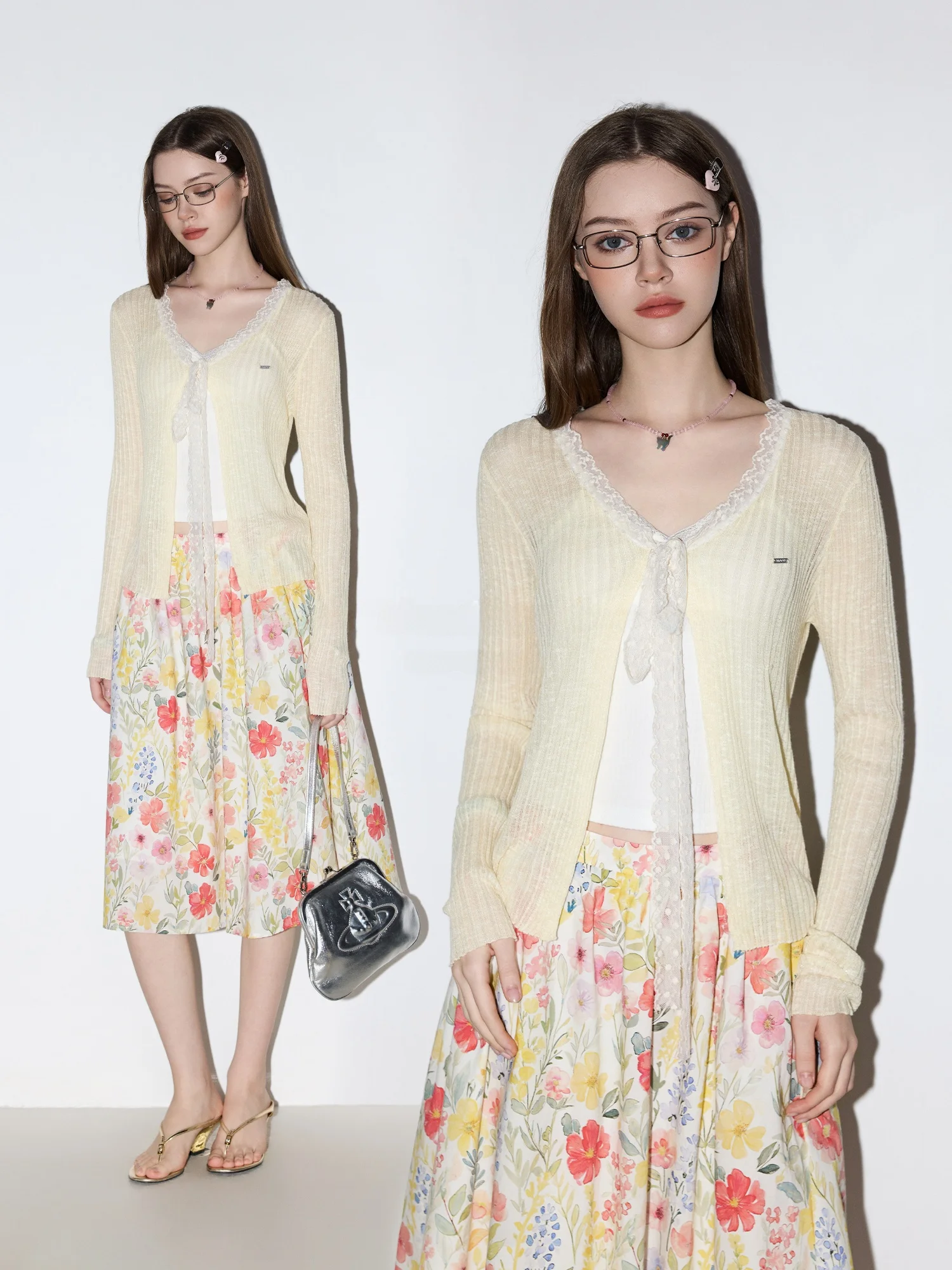 MoodBerry American Retro Style Knitted Cover up Jacket Women's Summer Floral Lace Casual Long Sleeve Top Short Coat
MoodBerry American Retro Style Knitted Cover up Jacket Women's Summer Floral Lace Casual Long Sleeve Top Short Coat