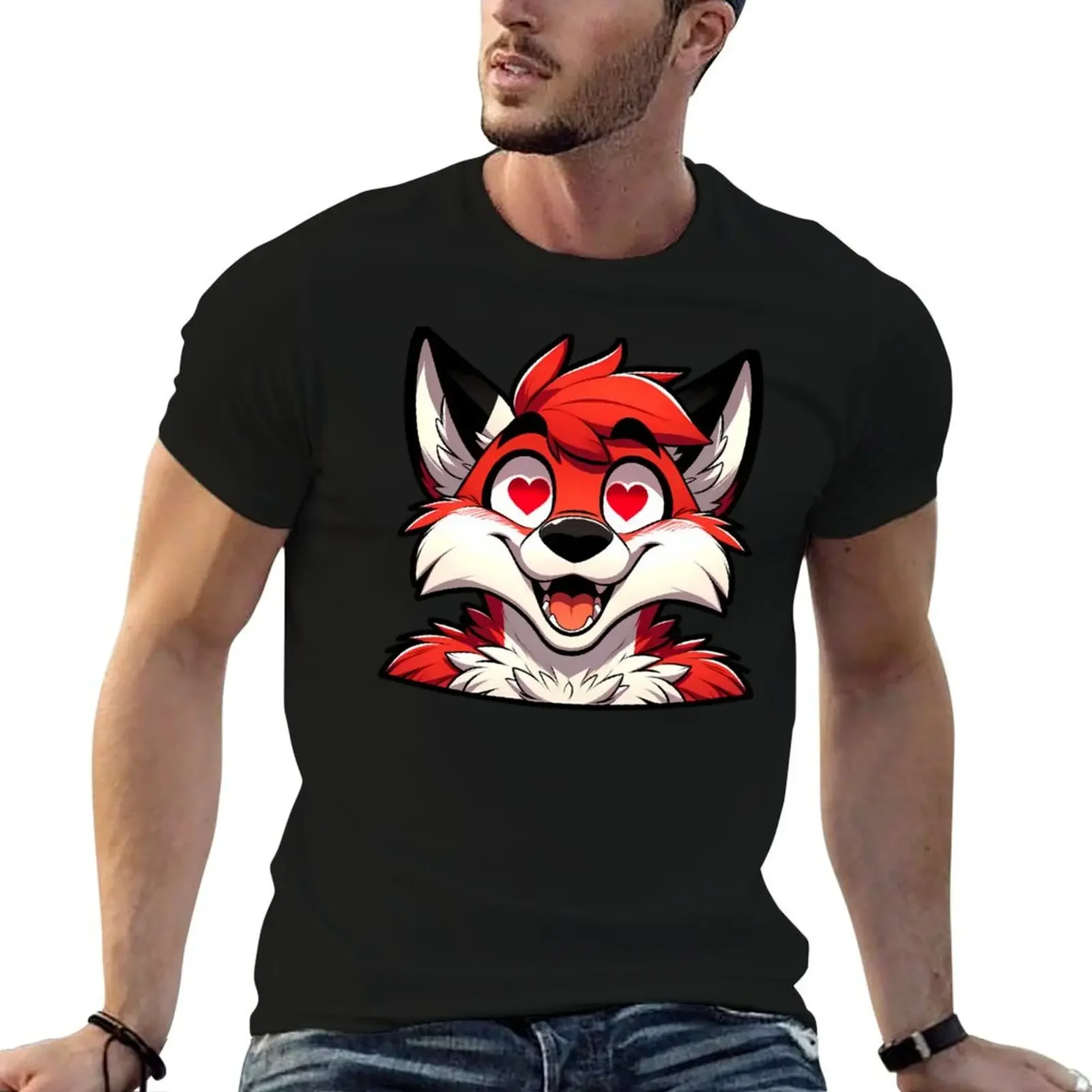 Lovestruck Fox Cute Anthro Furry Art T-Shirt anime tshirt funny meme t-shirts oversized t shirt big and tall t shirts for men
Lovestruck Fox Cute Anthro Furry Art T-Shirt anime tshirt funny meme t-shirts oversized t shirt big and tall t shirts for men