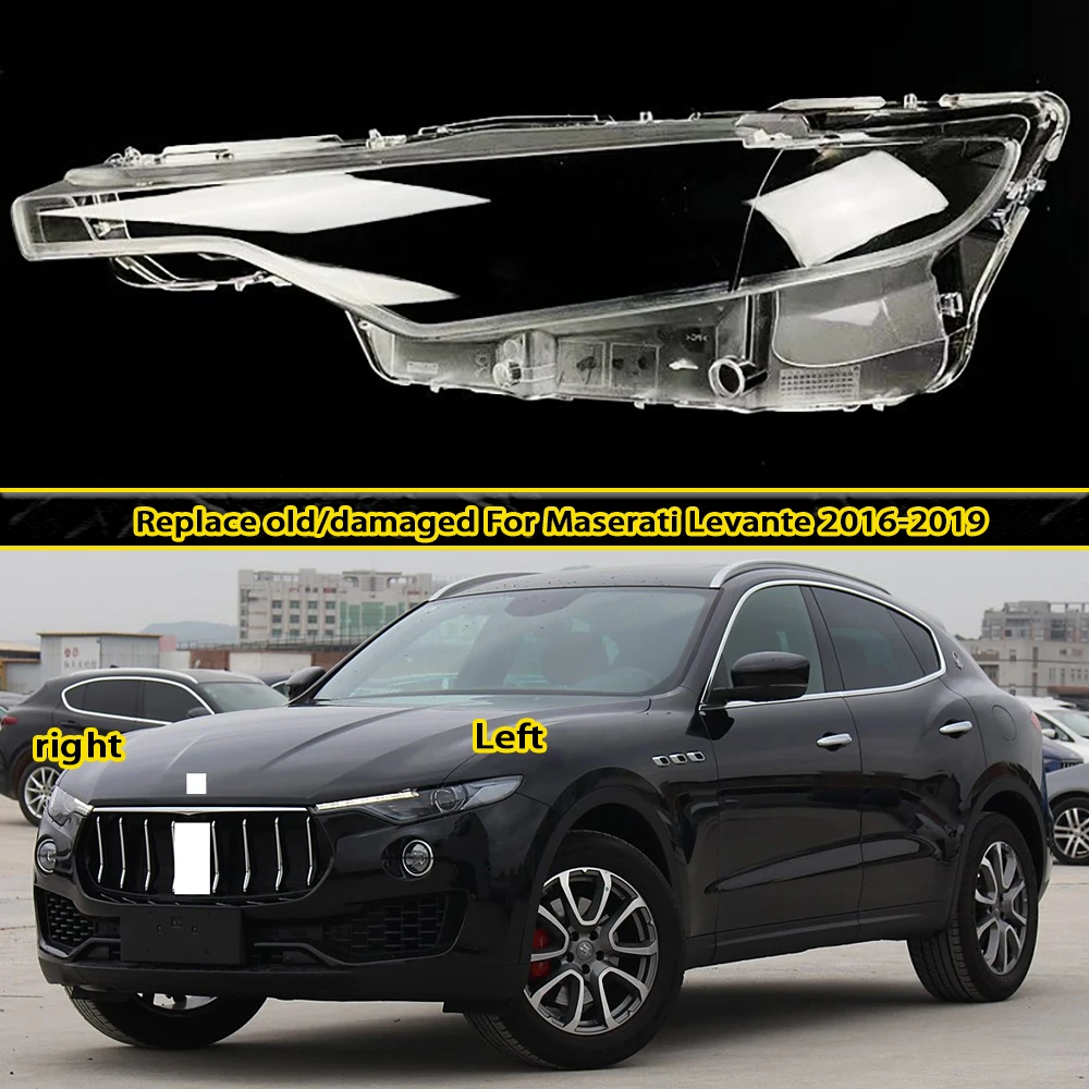 Headlamp Transparent Cover Lamp Shade For Maserati Levante 2016-2019 Headlight Shell Lens Plexiglass Replace Original Lampshade
Headlamp Transparent Cover Lamp Shade For Maserati Levante 2016-2019 Headlight Shell Lens Plexiglass Replace Original Lampshade