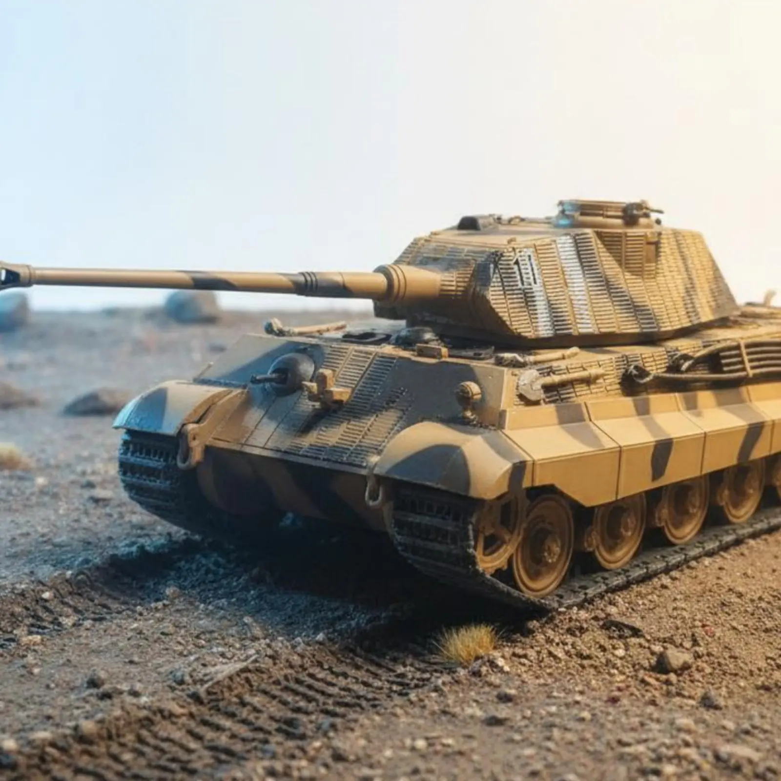 1:32 Battle King Armored Vehicle Model Highly Detailed German Tiger II Model 1/32 Scale Armored Armored Vehicle Collector's
1:32 Battle King Armored Vehicle Model Highly Detailed German Tiger II Model 1/32 Scale Armored Armored Vehicle Collector's
