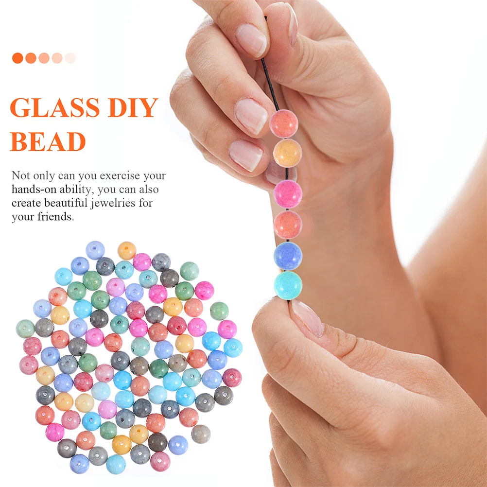 200Pcs Cracked Crystal Beads Glass Beads DIY Jewelry Making Accessories for Necklace Bracelet Craft DIY Jewelry Accessories
200Pcs Cracked Crystal Beads Glass Beads DIY Jewelry Making Accessories for Necklace Bracelet Craft DIY Jewelry Accessories