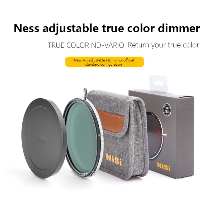 NiSi True Color ND1-5 Neutral Density Filter 86/95/105mm Adjustable ND Filter for Mirrorless DSLR Camera Lens
NiSi True Color ND1-5 Neutral Density Filter 86/95/105mm Adjustable ND Filter for Mirrorless DSLR Camera Lens
