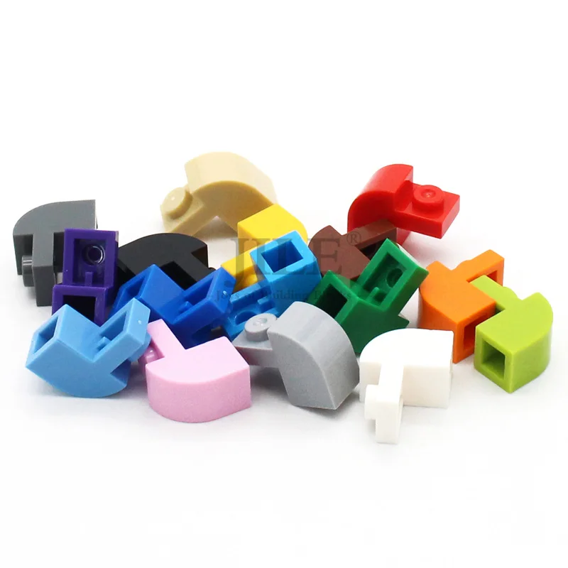 50pcs MOC Building Blocks Slope Curved 2x1x1 1/3 with Recessed Stud 6091 DIY Bricks Compatible Enlighten Assembles Particles
50pcs MOC Building Blocks Slope Curved 2x1x1 1/3 with Recessed Stud 6091 DIY Bricks Compatible Enlighten Assembles Particles