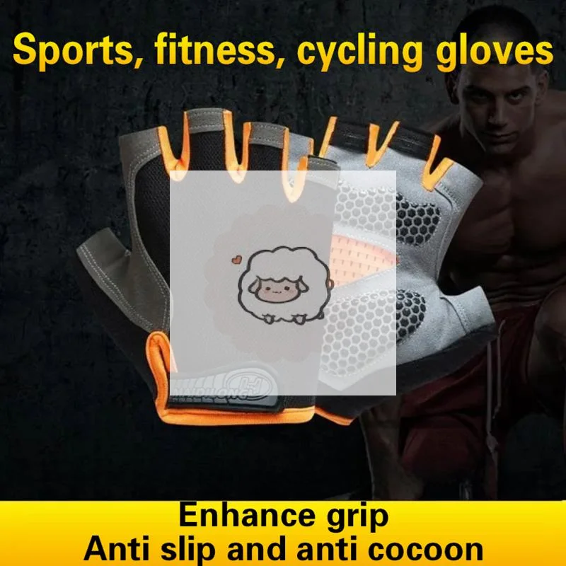 Men Women Half Finger Bike Gloves Anti Slip Shock Absorbing Breathable Design For Cycling Gym Daily Sports Use
Men Women Half Finger Bike Gloves Anti Slip Shock Absorbing Breathable Design For Cycling Gym Daily Sports Use