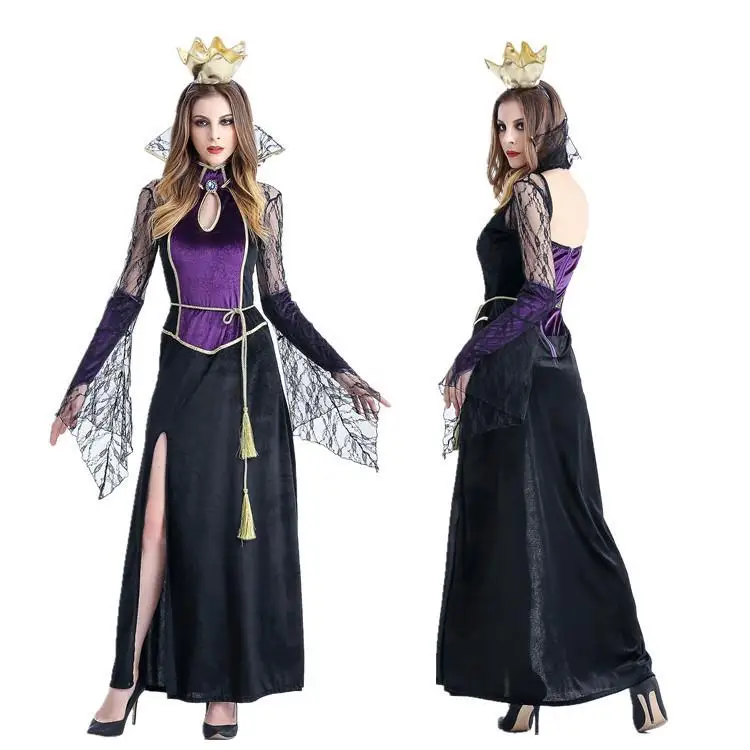 Halloween Cosplay Costume Witch Queen Ghost Bride Stage Performance Gift Women's Traditional Clothing Winter 2016
Halloween Cosplay Costume Witch Queen Ghost Bride Stage Performance Gift Women's Traditional Clothing Winter 2016