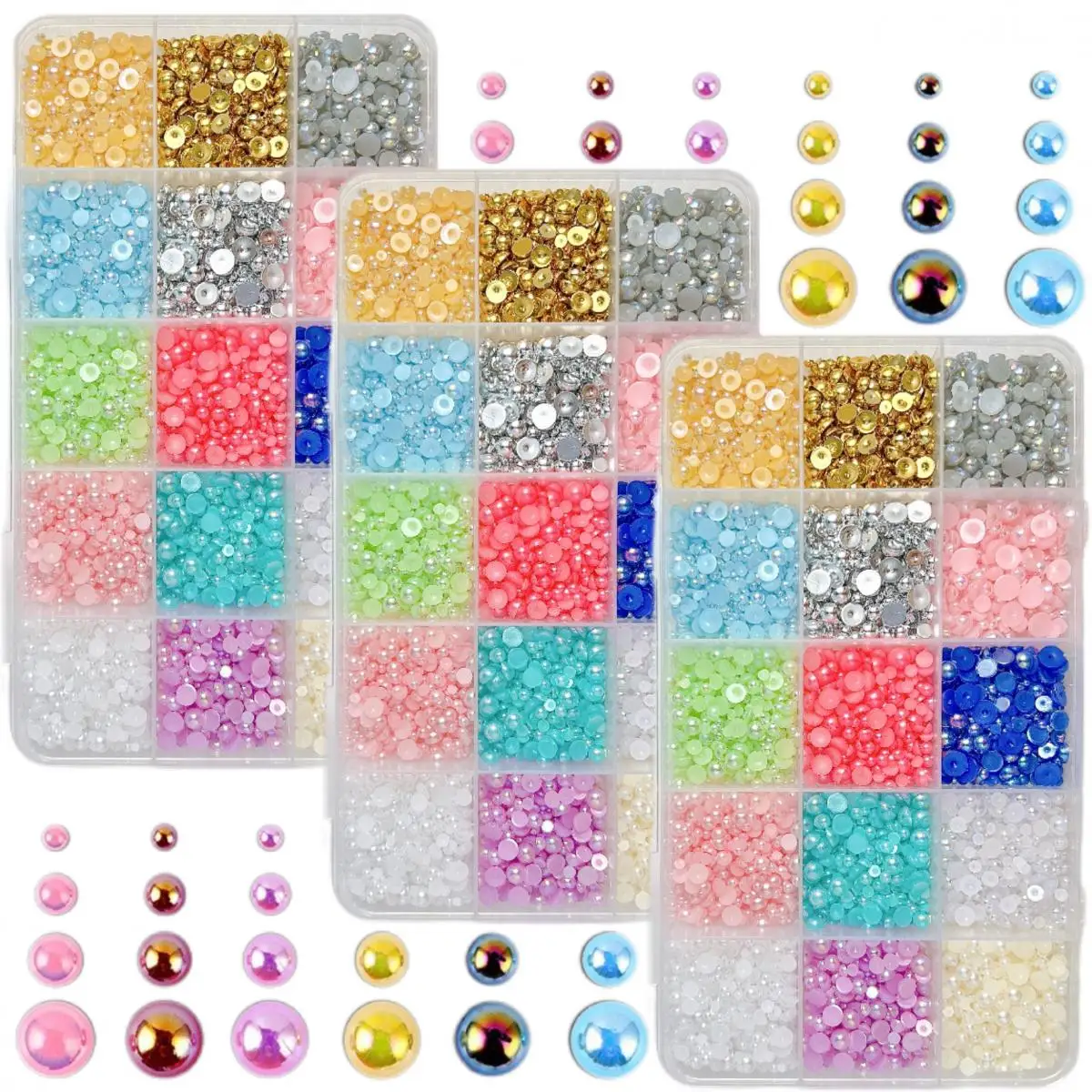 1Box Minimalist Half Round Artificial Pearl Nail Art Charms Macaron Colored Mini Realistic Flatback Pearl Nail Decorations Diy
1Box Minimalist Half Round Artificial Pearl Nail Art Charms Macaron Colored Mini Realistic Flatback Pearl Nail Decorations Diy