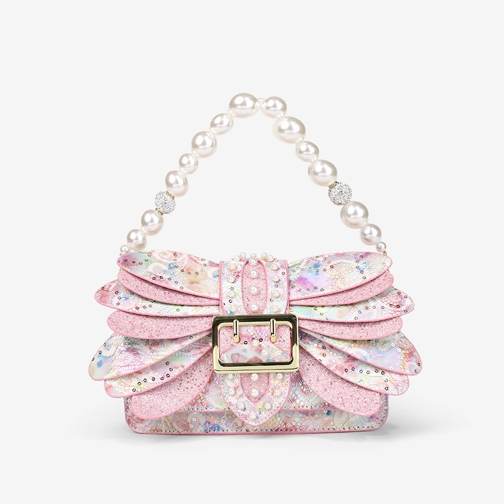 2026 Women's Patterned Winged Handbag with Rivet Design Pearl Chain Single-Shoulder Crossbody Bag Fashionable Niche Style
2026 Women's Patterned Winged Handbag with Rivet Design Pearl Chain Single-Shoulder Crossbody Bag Fashionable Niche Style