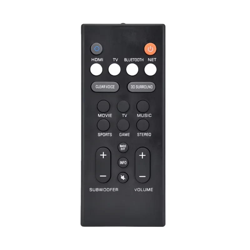 ABS Durable YAS-209 YAS-109 Remote Control For Yamaha Soundbar Speaker ATS-1090 ATS-2090
ABS Durable YAS-209 YAS-109 Remote Control For Yamaha Soundbar Speaker ATS-1090 ATS-2090