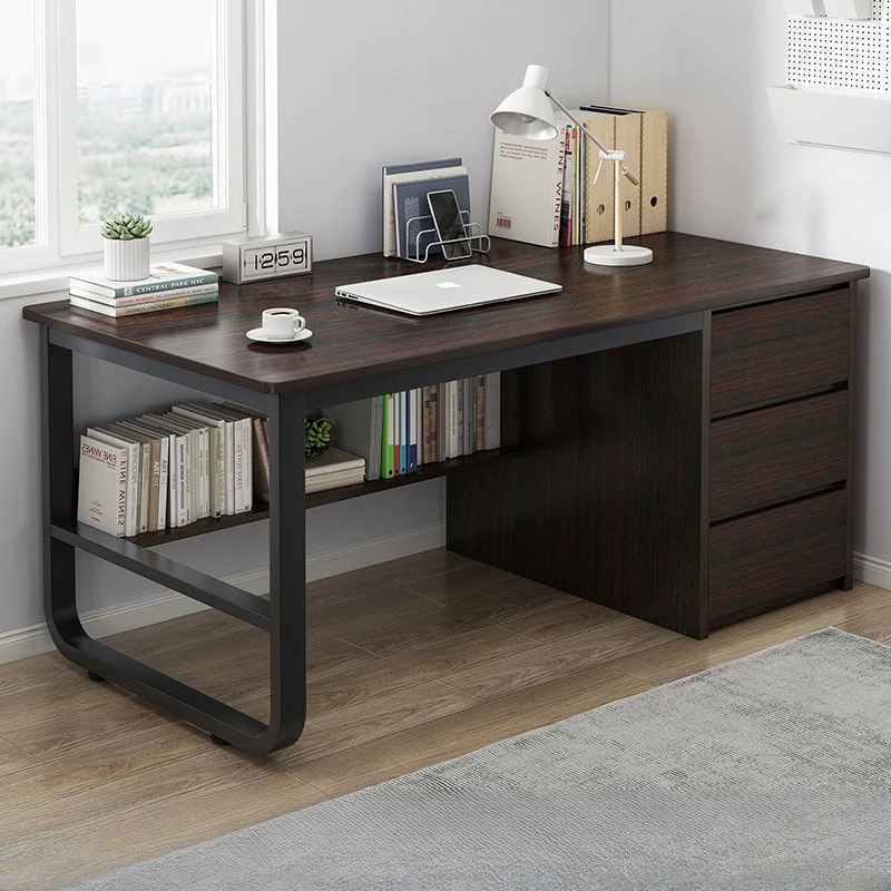 Stable Desk Desktop Computer Desk Simple Home Desk Student Bedroom Bookshelf Integrated Writing Desk
Stable Desk Desktop Computer Desk Simple Home Desk Student Bedroom Bookshelf Integrated Writing Desk