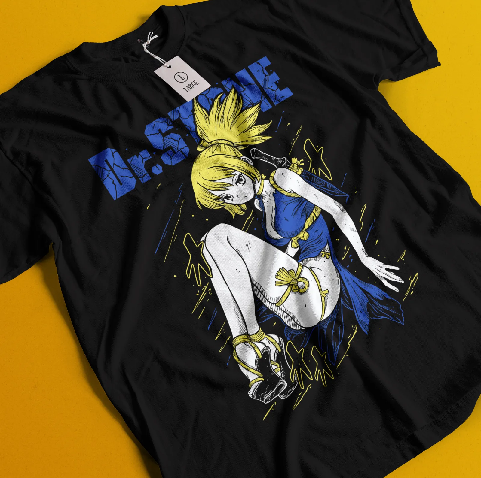 Dr Stone T-Shirt Senku Ishigami Tshirt Ryusui Tee Asagiri Seiyuu Anime Shirt 
Dr Stone T-Shirt Senku Ishigami Tshirt Ryusui Tee Asagiri Seiyuu Anime Shirt