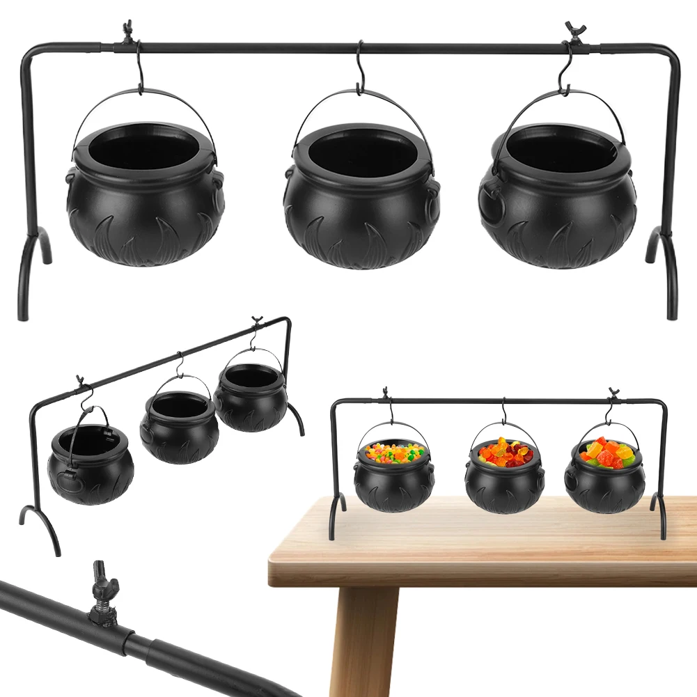 3 Pack Black Plastic Cauldron Halloween Decor Witch Cauldron Candy Servers Bowls Indoor Outdoor Home Kitchen Candy Holder Decor
3 Pack Black Plastic Cauldron Halloween Decor Witch Cauldron Candy Servers Bowls Indoor Outdoor Home Kitchen Candy Holder Decor