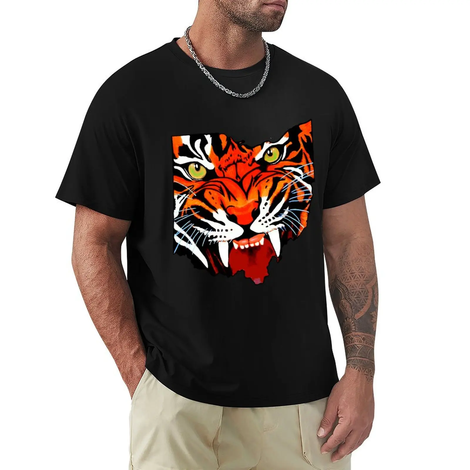 Ohio Bengal T-Shirt Casual Basic Street Style T-Shirt
Ohio Bengal T-Shirt Casual Basic Street Style T-Shirt