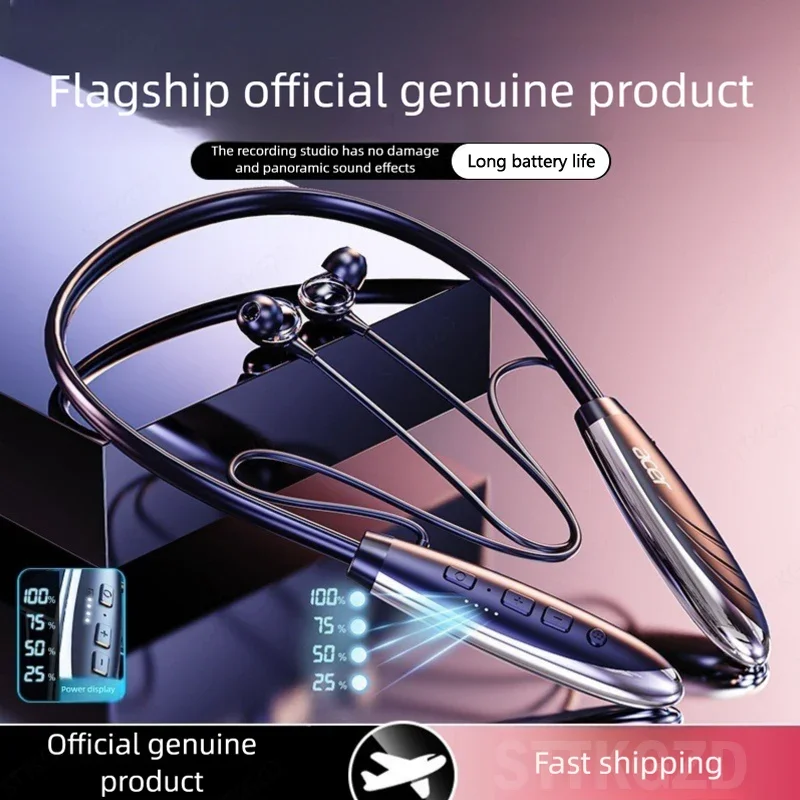 STTKGZD Беспроводные наушники с шейным ремешком, Bluetooth-наушники с микрофоном, длинная батарея, высококачественная гарнитура, спортивная для TF-карты
STTKGZD Беспроводные наушники с шейным ремешком, Bluetooth-наушники с микрофоном, длинная батарея, высококачественная гарнитура, спортивная для TF-карты