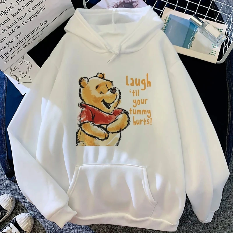 Outdoor Sports Lilo Stitch Women's Hoodie Kawaii Bear Winnie The Pooh Pullover Autumn Disney Fleece Long sleeved White Hoodie
Outdoor Sports Lilo Stitch Women's Hoodie Kawaii Bear Winnie The Pooh Pullover Autumn Disney Fleece Long sleeved White Hoodie
