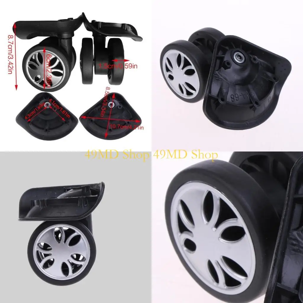 49MD Replacement Luggage Portable A68 Suitcase Luggage Trolley Case Luggage Wheel for Repair Replacement
49MD Replacement Luggage Portable A68 Suitcase Luggage Trolley Case Luggage Wheel for Repair Replacement