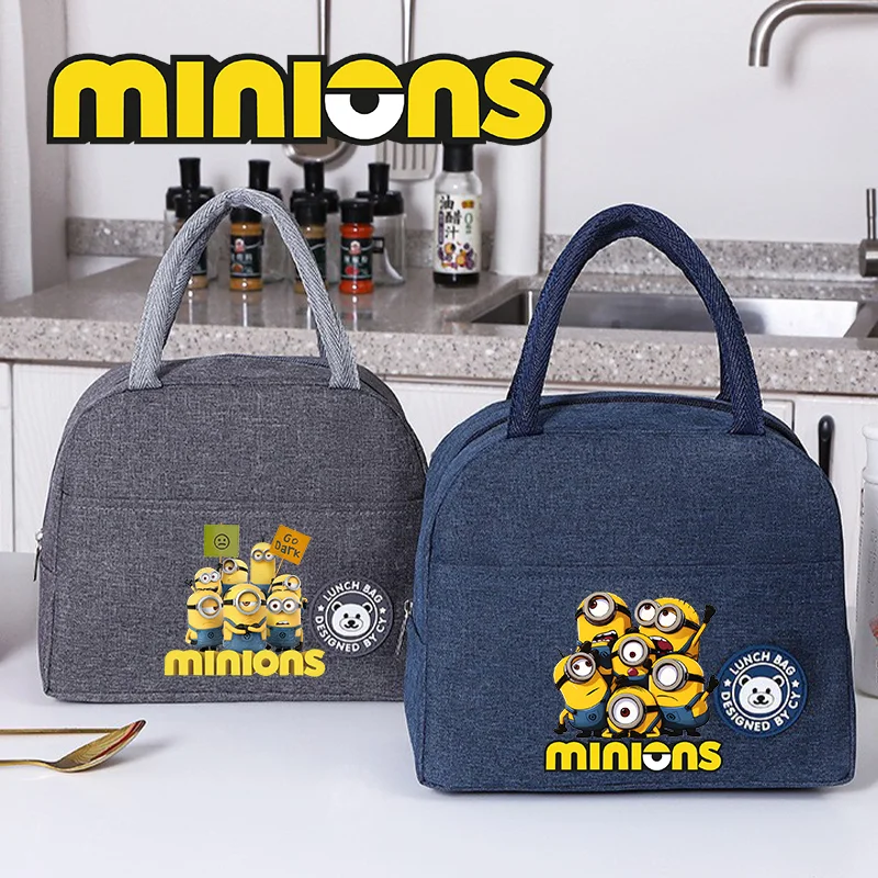 Cartoon Minionses Lunch Bag Anime Character Large-capacity Portable Thickened Insulated Best-selling Model New Outdoor Fashion
Cartoon Minionses Lunch Bag Anime Character Large-capacity Portable Thickened Insulated Best-selling Model New Outdoor Fashion