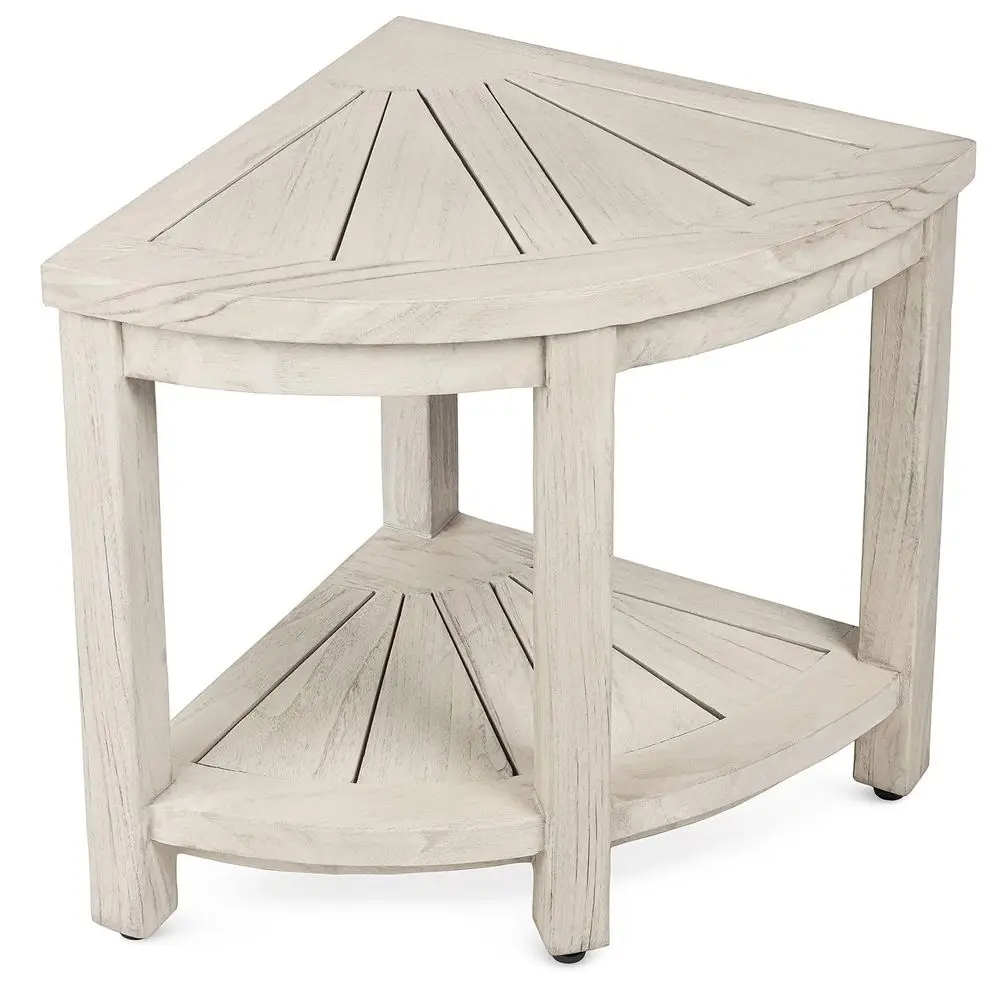 Gray Teak Shower Bench Seat for Bathroom Waterproof Shower Stool Fully Assembled, Rustic Gray Finish, The Cosima
Gray Teak Shower Bench Seat for Bathroom Waterproof Shower Stool Fully Assembled, Rustic Gray Finish, The Cosima