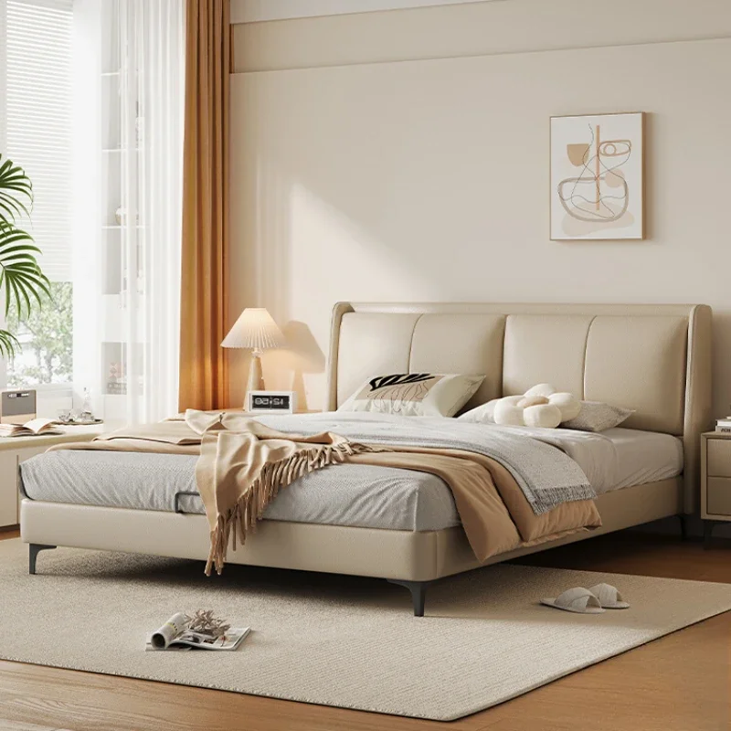 Italian Minimalist Light Luxury Bed Double Modern High Quality Aesthetics Designer Bed Light Adult Letto Matrimoniale Furniture
Italian Minimalist Light Luxury Bed Double Modern High Quality Aesthetics Designer Bed Light Adult Letto Matrimoniale Furniture