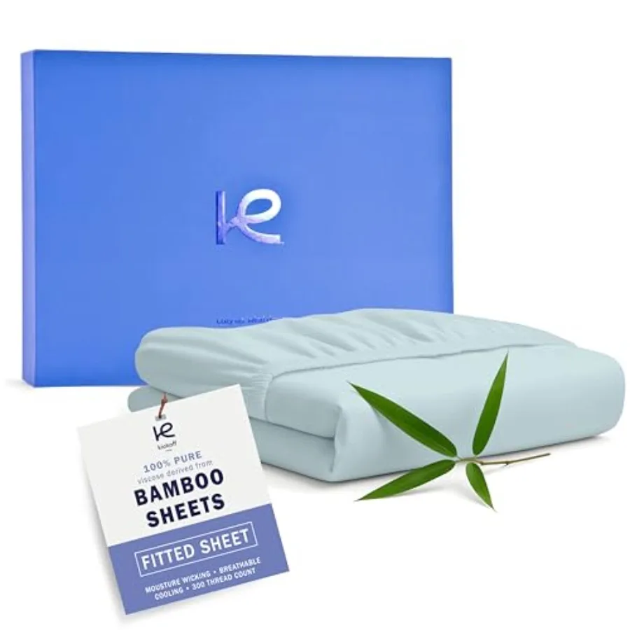 Kickoff Viscose Bamboo Fitted Sheet Size, 100% Organic Cooling Sheets Fitted ONLY Viscose Bamboo Sheets Size Bed Sheet for Hot
Kickoff Viscose Bamboo Fitted Sheet Size, 100% Organic Cooling Sheets Fitted ONLY Viscose Bamboo Sheets Size Bed Sheet for Hot