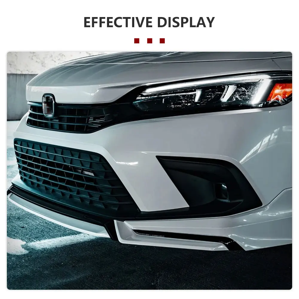 Car Front Bumper Lip Spoiler for Honda Civic 11th 2022-2024 PP Front Lip Chin Apron Body Kits Not for Type R
Car Front Bumper Lip Spoiler for Honda Civic 11th 2022-2024 PP Front Lip Chin Apron Body Kits Not for Type R