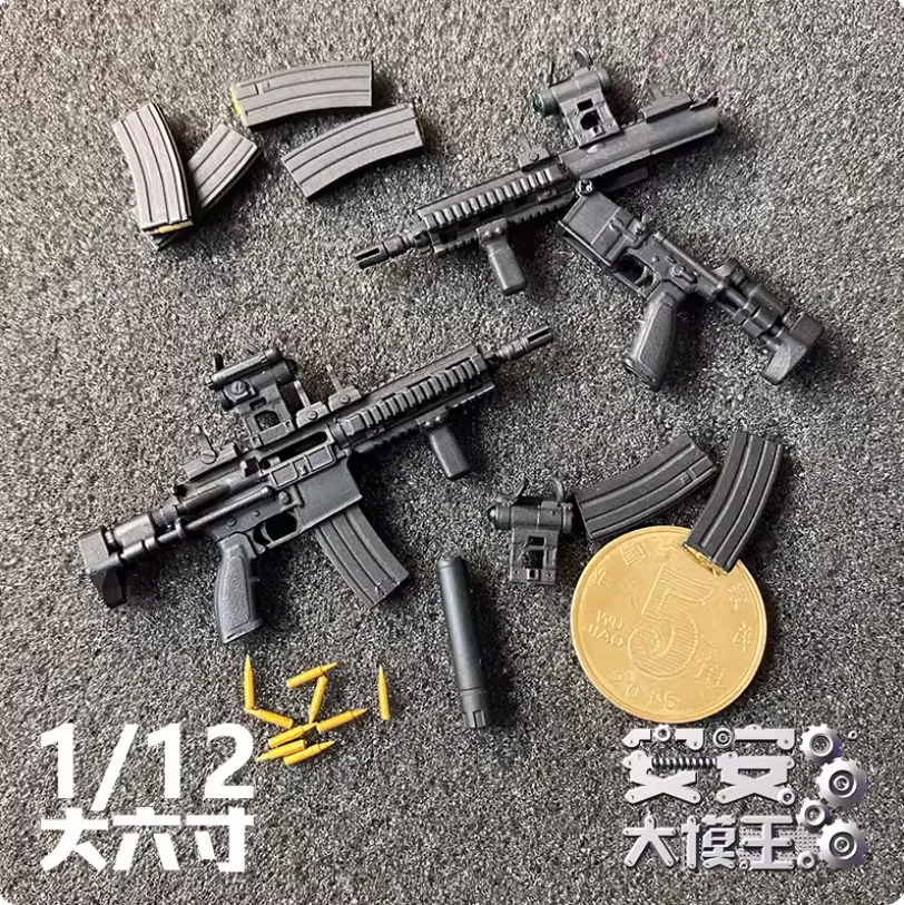 Snail 1/12 Scale Soldier Toy Mini HK416C DIY Accessories Fit 6'' Action Figure Doll Body Model In Stock
Snail 1/12 Scale Soldier Toy Mini HK416C DIY Accessories Fit 6'' Action Figure Doll Body Model In Stock