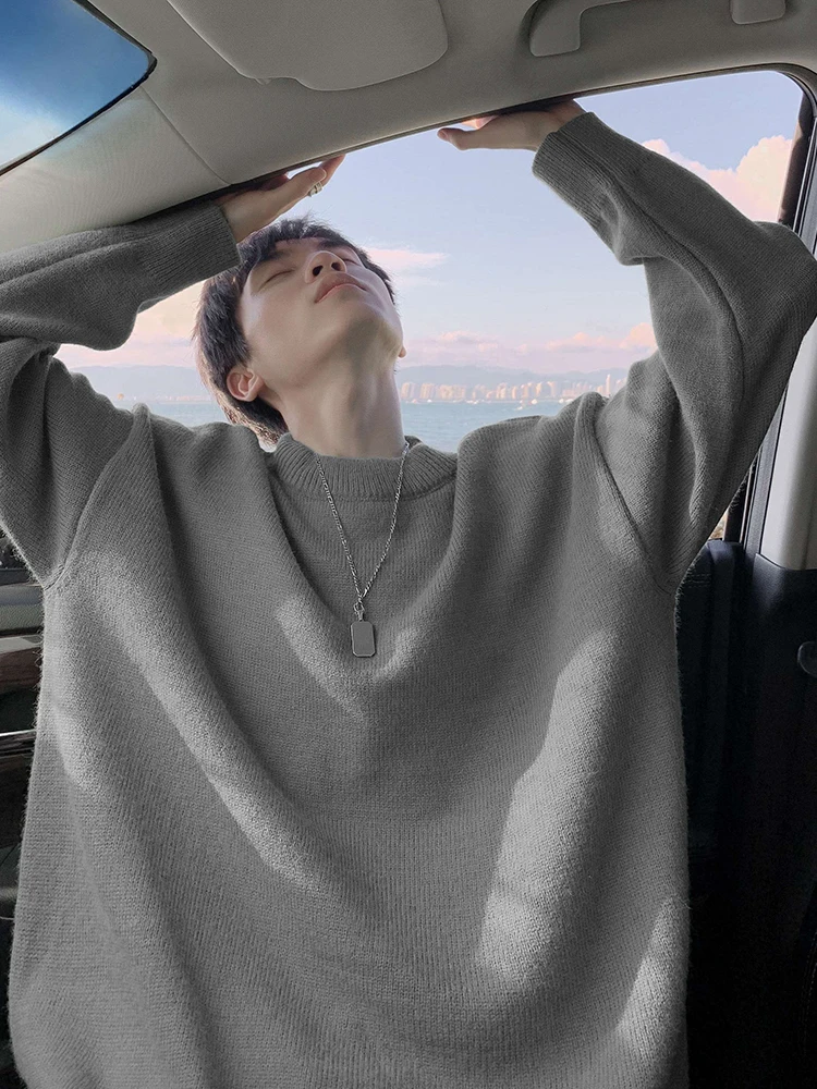 ay Sweater for Men Casual Knitted Long Sve Inner Wear T-irt Slim Fit Autumn Winter Season Color round Ne Top
ay Sweater for Men Casual Knitted Long Sve Inner Wear T-irt Slim Fit Autumn Winter Season Color round Ne Top
