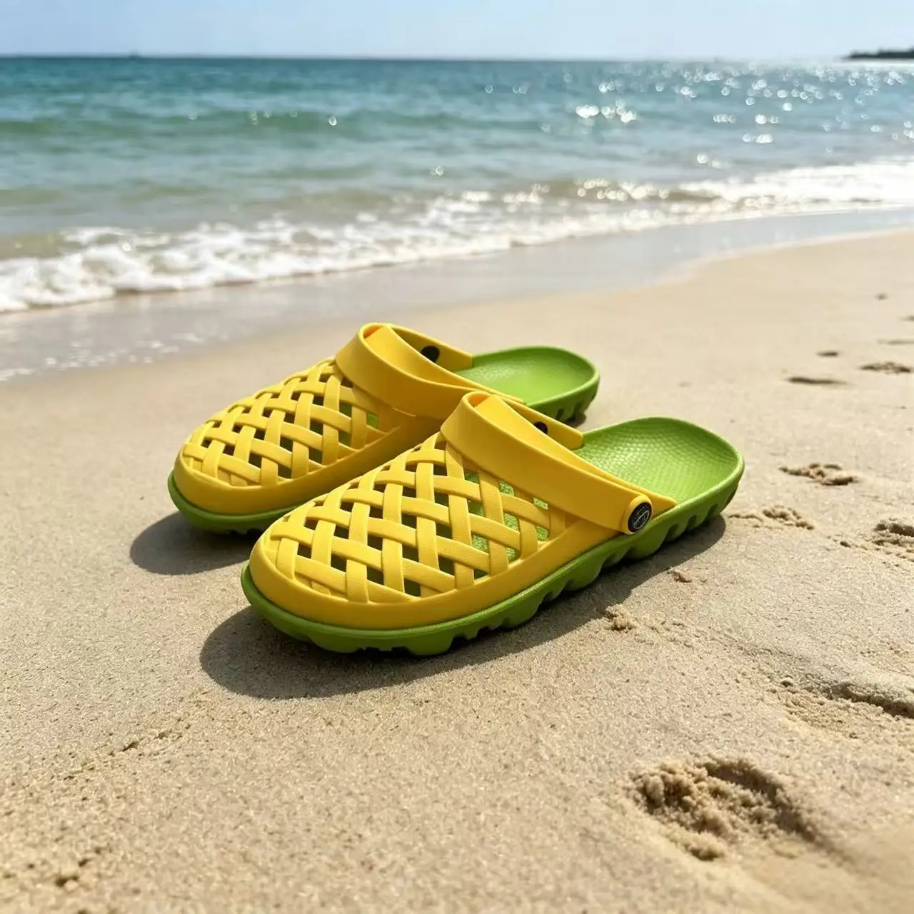 Summer New Fashion Men's Beach Sandals Size 36-46 Comfortable Flat Plastic Sandals Unisex Non-slip Outdoor Sports Sandals Women
Summer New Fashion Men's Beach Sandals Size 36-46 Comfortable Flat Plastic Sandals Unisex Non-slip Outdoor Sports Sandals Women