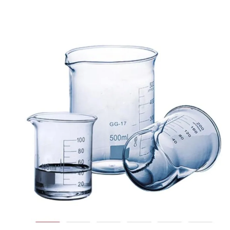 500ml Low Form Beaker Chemistry Laboratory Borosilicate Glass Transparent Beaker Thickened with spout 1PC
500ml Low Form Beaker Chemistry Laboratory Borosilicate Glass Transparent Beaker Thickened with spout 1PC