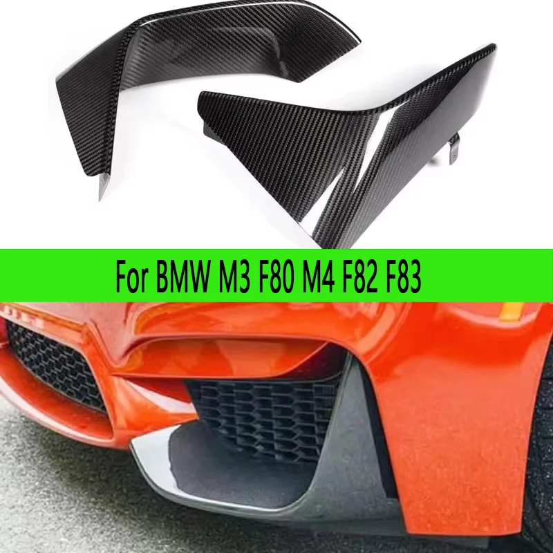 For BMW M3 F80 M4 F82 F83 Carbon Fiber wrap angle Car Bumper Splitter Corner Trim Cover Front Chin upgraded body kit
For BMW M3 F80 M4 F82 F83 Carbon Fiber wrap angle Car Bumper Splitter Corner Trim Cover Front Chin upgraded body kit