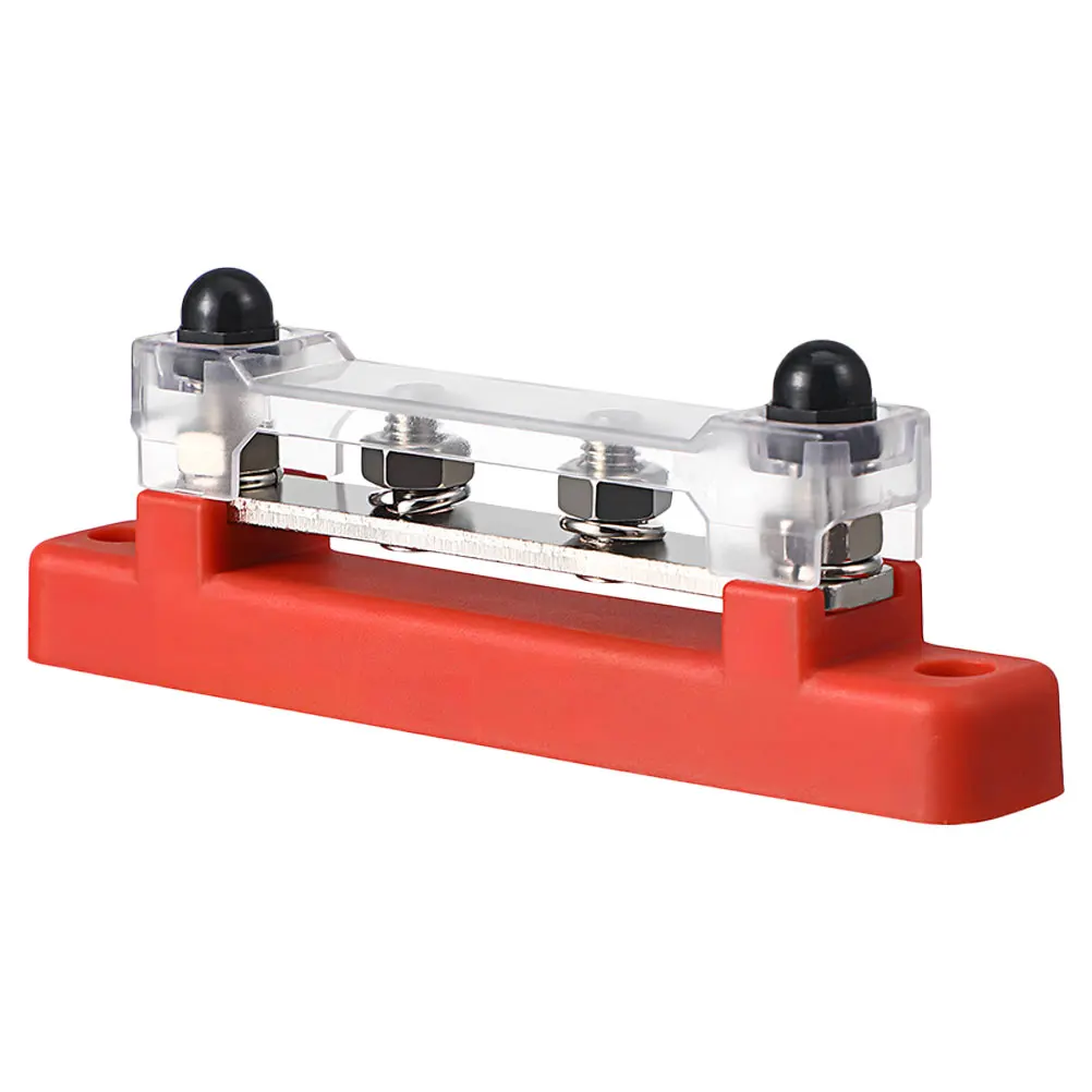 RV Yacht Busbar Power Distribution Block M6 Red Black Single Row Terminal Junction Marine Connection
RV Yacht Busbar Power Distribution Block M6 Red Black Single Row Terminal Junction Marine Connection