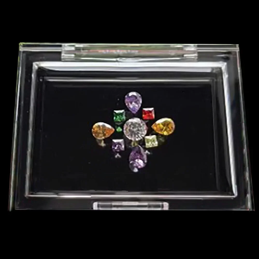 2/6Pcs Adhensive Diamond Jewelry Storage Box Gemstone Organizer Rhinestone Zircon Container Sticky Gem stone Display Storage Box
2/6Pcs Adhensive Diamond Jewelry Storage Box Gemstone Organizer Rhinestone Zircon Container Sticky Gem stone Display Storage Box