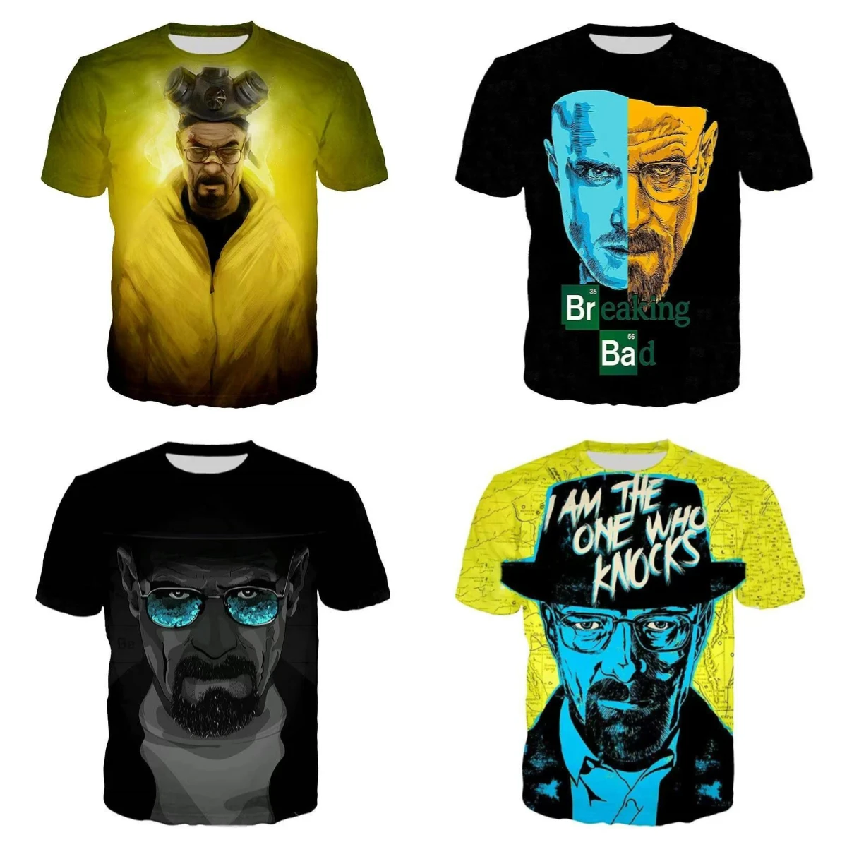 Лето 2025 г., популярная футболка с 3D принтом Breaking Bad, мужская и женская модная повседневная футболка в стиле Харадзюку для мужчин и женщин
Лето 2025 г., популярная футболка с 3D принтом Breaking Bad, мужская и женская модная повседневная футболка в стиле Харадзюку для мужчин и женщин