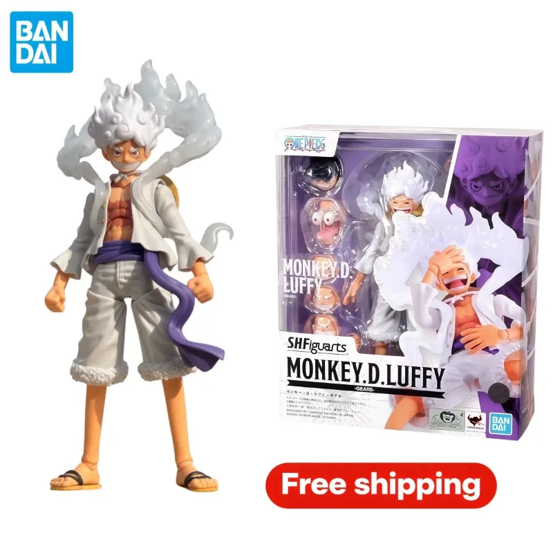 Original Bandai SHFiguarts One Piece Monkey D. Luffy Gear 5 Sun God Nika Articulated Action Figure Collectible With Original Box
Original Bandai SHFiguarts One Piece Monkey D. Luffy Gear 5 Sun God Nika Articulated Action Figure Collectible With Original Box