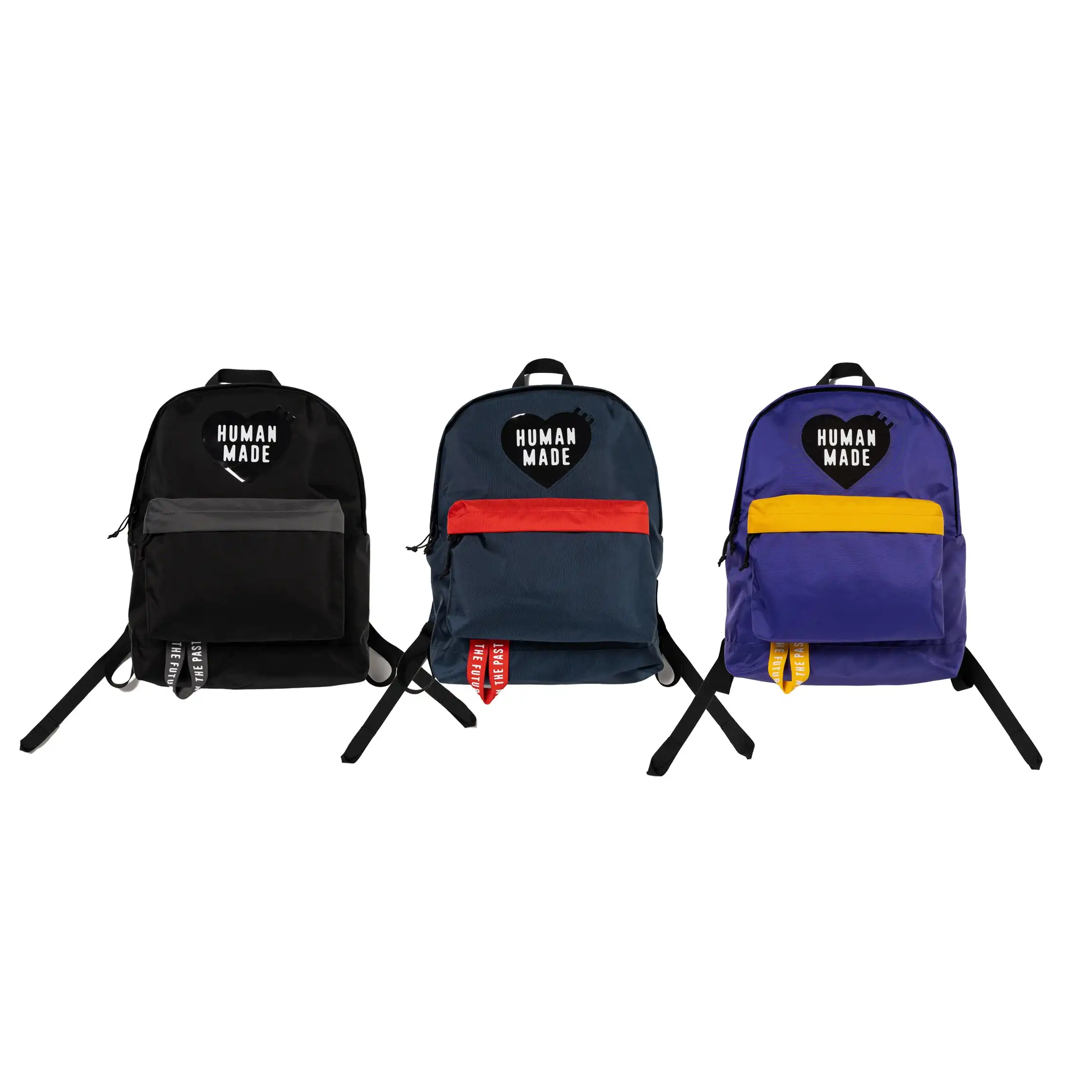 2026 HUMAN MADE BACK Lightweight Nylon Water repellent Color blocked Backpack for Men and Women
2026 HUMAN MADE BACK Lightweight Nylon Water repellent Color blocked Backpack for Men and Women