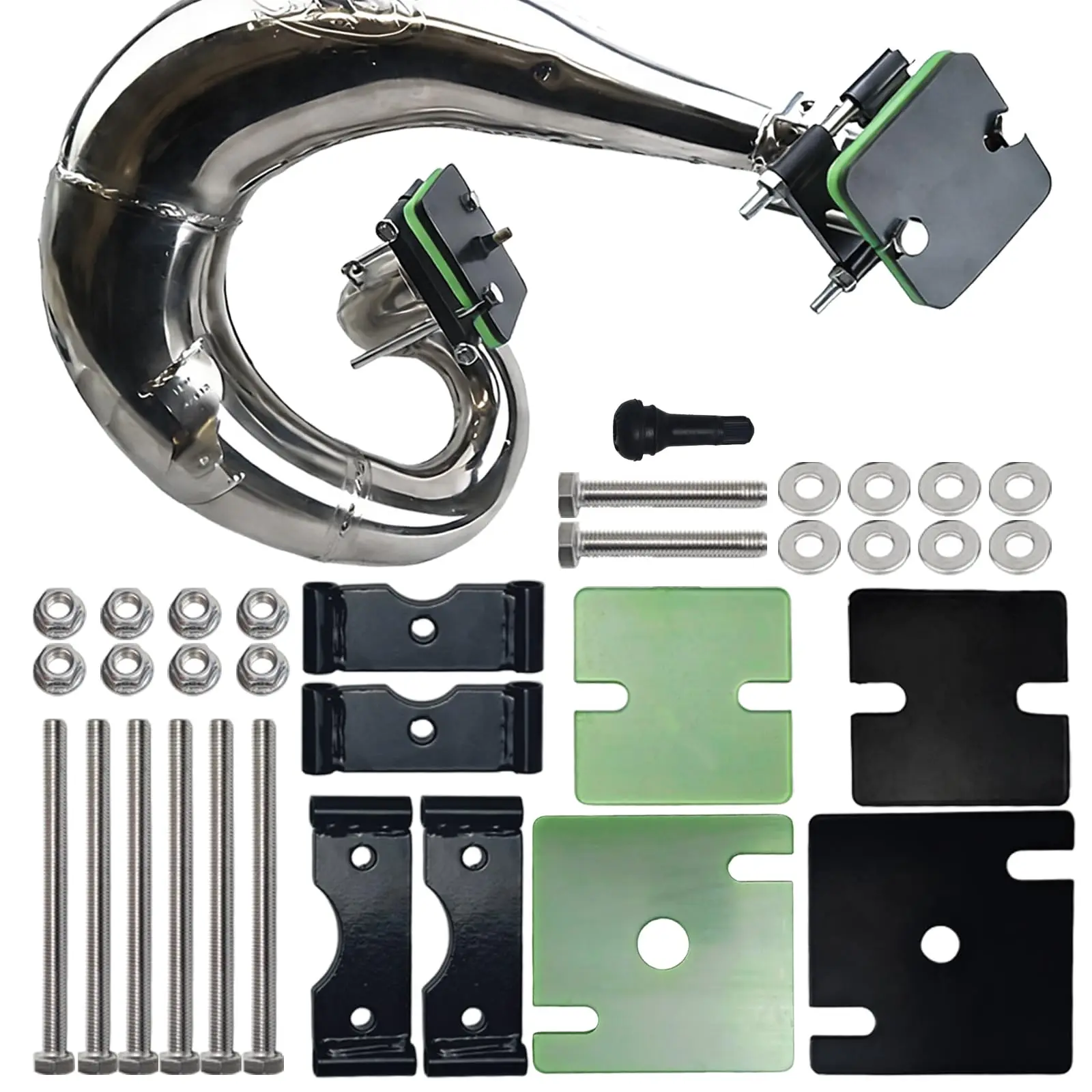 Two-Stroke Motorbike Exhaust Bend Repair Kit With Dent Removal Tool And Mounting Hardware
Two-Stroke Motorbike Exhaust Bend Repair Kit With Dent Removal Tool And Mounting Hardware