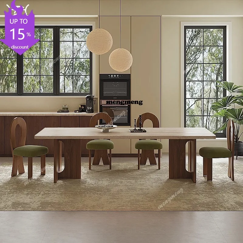 Nordic Solid Wood Dining Table Modern Minimalist Rock Slab Dining Room Table Designer Villa Home Furniture Tavolo Pranzo
Nordic Solid Wood Dining Table Modern Minimalist Rock Slab Dining Room Table Designer Villa Home Furniture Tavolo Pranzo