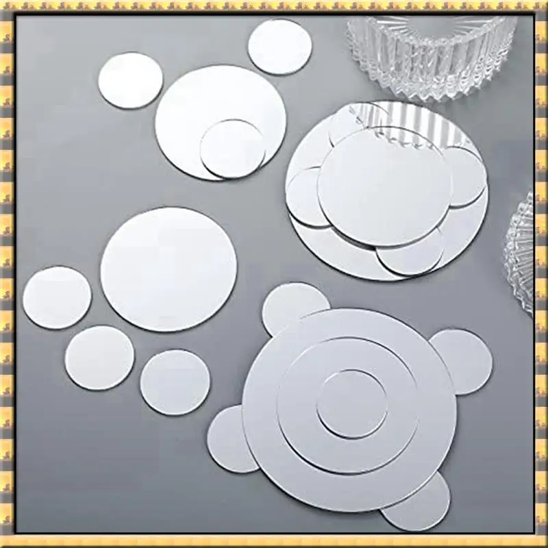 Hot Sale 300 Pieces Mini Size Round Mirror Small Round Mirror Adhesive Mirror Round Craft Mirror Tiles For Crafts
Hot Sale 300 Pieces Mini Size Round Mirror Small Round Mirror Adhesive Mirror Round Craft Mirror Tiles For Crafts
