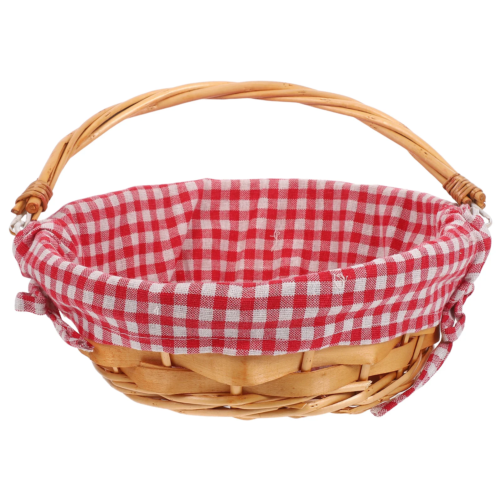 Handwoven Wicker Basket Natural Willow Storage Organizer For Fruits Vegetables Eggs Kitchen Pantry Picnic Household Use -
Handwoven Wicker Basket Natural Willow Storage Organizer For Fruits Vegetables Eggs Kitchen Pantry Picnic Household Use -
