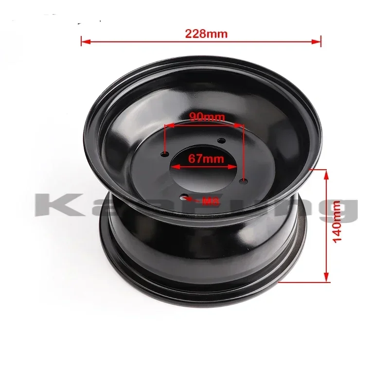 8 Inch 3/4 Hole Front And Rear Wheels Vacuum Rims Suitable For 150cc-250cc Bull ATV Accessories 8 Inch ATV Motorcycle Parts
8 Inch 3/4 Hole Front And Rear Wheels Vacuum Rims Suitable For 150cc-250cc Bull ATV Accessories 8 Inch ATV Motorcycle Parts