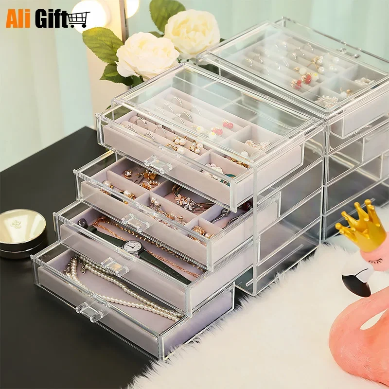 Flannel Jewelry Storage Box, Simple Finishing Tray, European Style, Korea Storage, Large Capacity Earrings
Flannel Jewelry Storage Box, Simple Finishing Tray, European Style, Korea Storage, Large Capacity Earrings