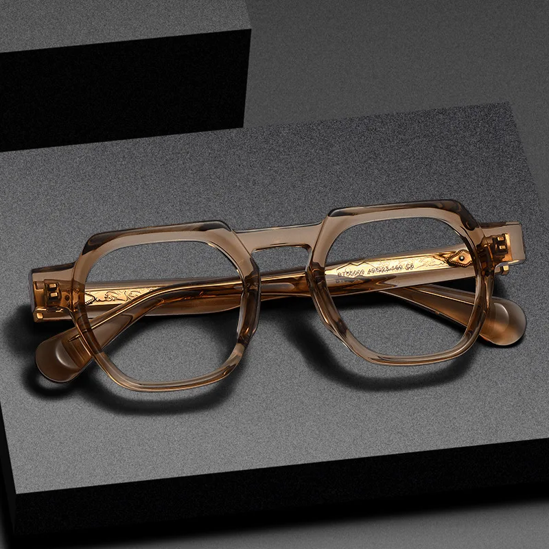 High Luxury Retro style Acetate Insert Core Cool Tone Square Frame Men Optical Prescription Customization Anti Blue Ray Glasses
High Luxury Retro style Acetate Insert Core Cool Tone Square Frame Men Optical Prescription Customization Anti Blue Ray Glasses