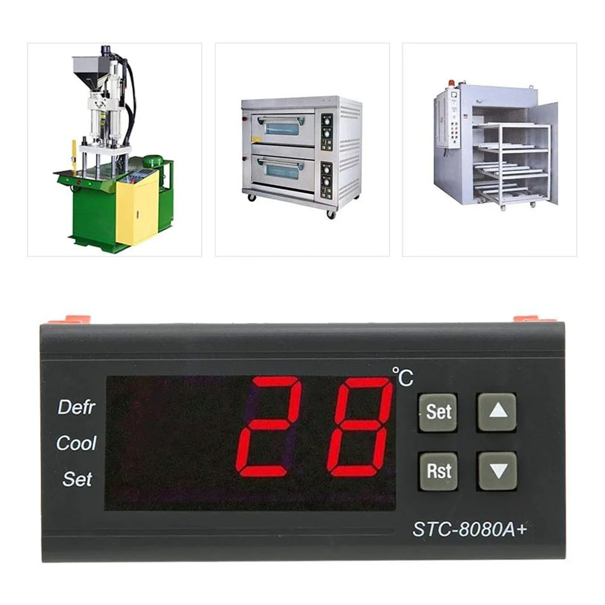 B13CStc-8080A Цифровой холодильник, сигнализация о размораживании, регулятор температуры, пластиковый термостат, контроллер
B13CStc-8080A Цифровой холодильник, сигнализация о размораживании, регулятор температуры, пластиковый термостат, контроллер